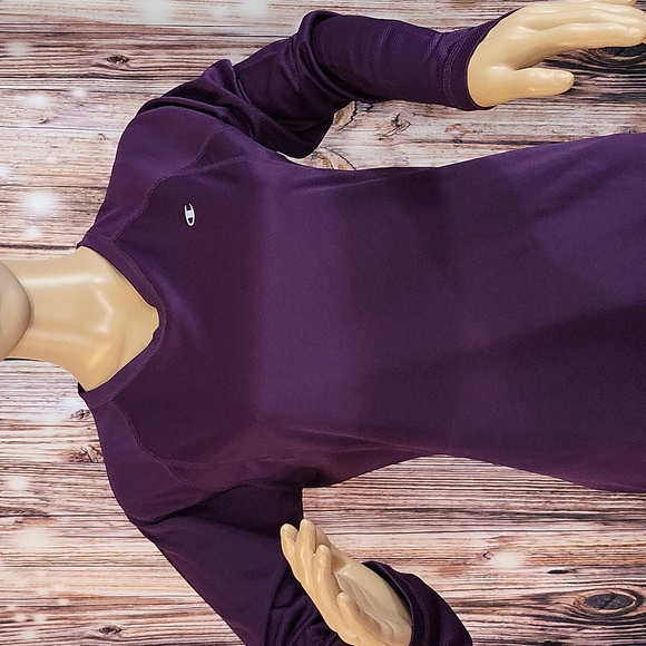 NWOT Champion Women's Long Sleeve Double Dry Tees Size S - Picture 3 of 10